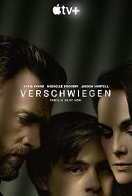 Chris Evans, Michelle Dockery, and Jaeden Martell in Verschwiegen (2020)