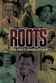 James Earl Jones, Debbie Allen, Irene Cara, Dorian Harewood, Debbi Morgan, Georg Stanford Brown, Avon Long, and Beah Richards in Roots: The Next Generations (1979)