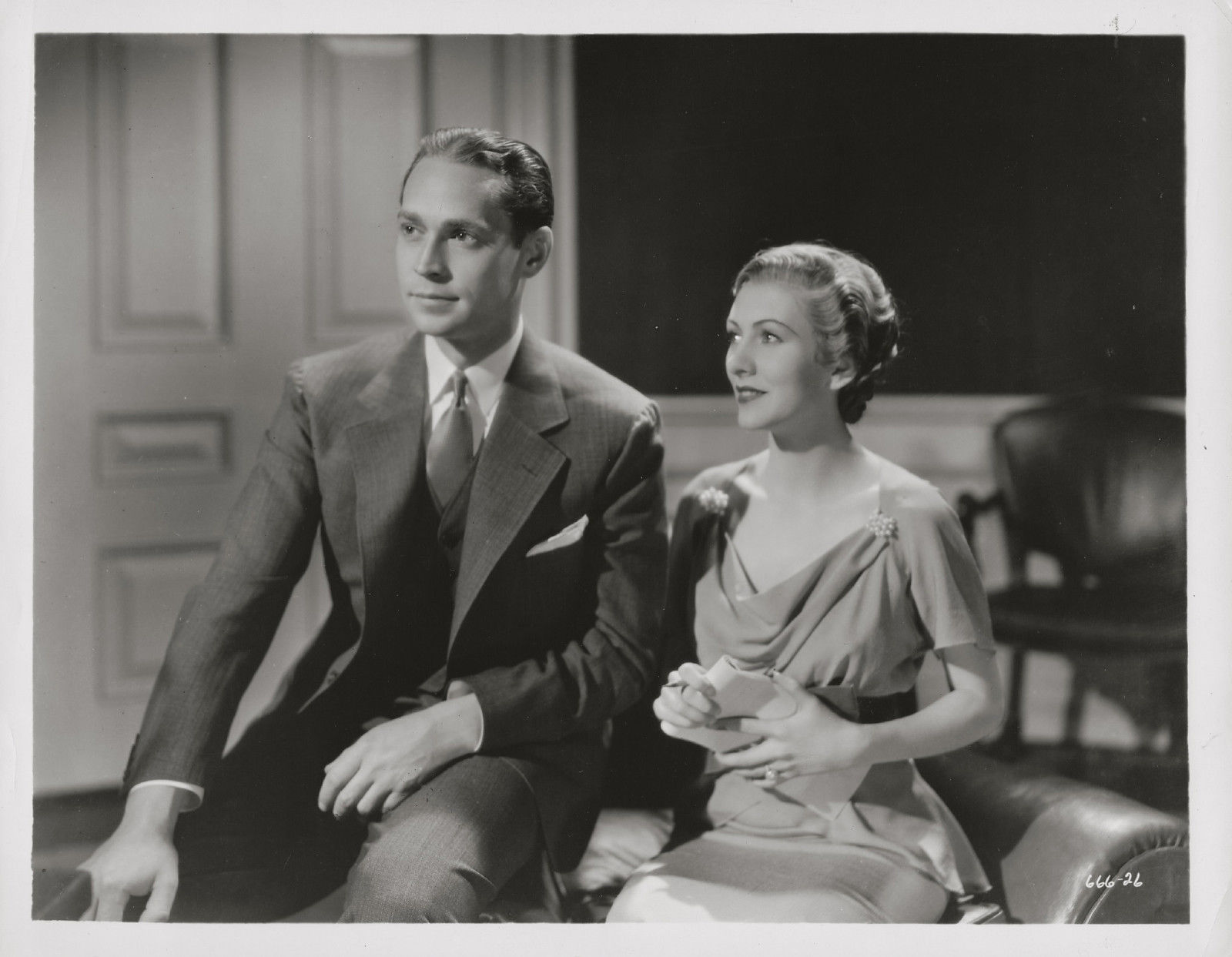 Karen Morley and Franchot Tone in Gabriel Over the White House (1933)