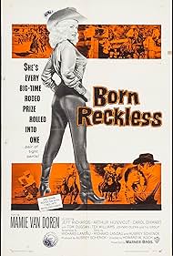 Jeff Richards and Mamie Van Doren in Born Reckless (1958)