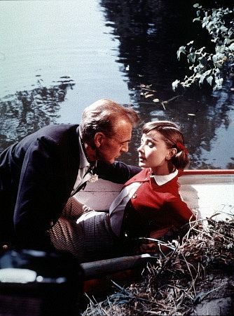 "Love In The Afternoon" Gary Cooper and Audrey Hepburn