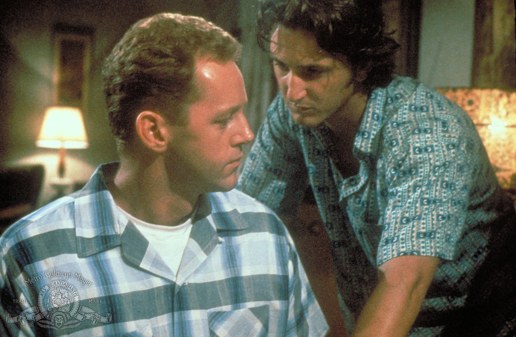 Sean Penn and David Morse in The Indian Runner (1991)