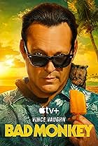 Vince Vaughn and Crystal the Monkey in Bad Monkey (2024)