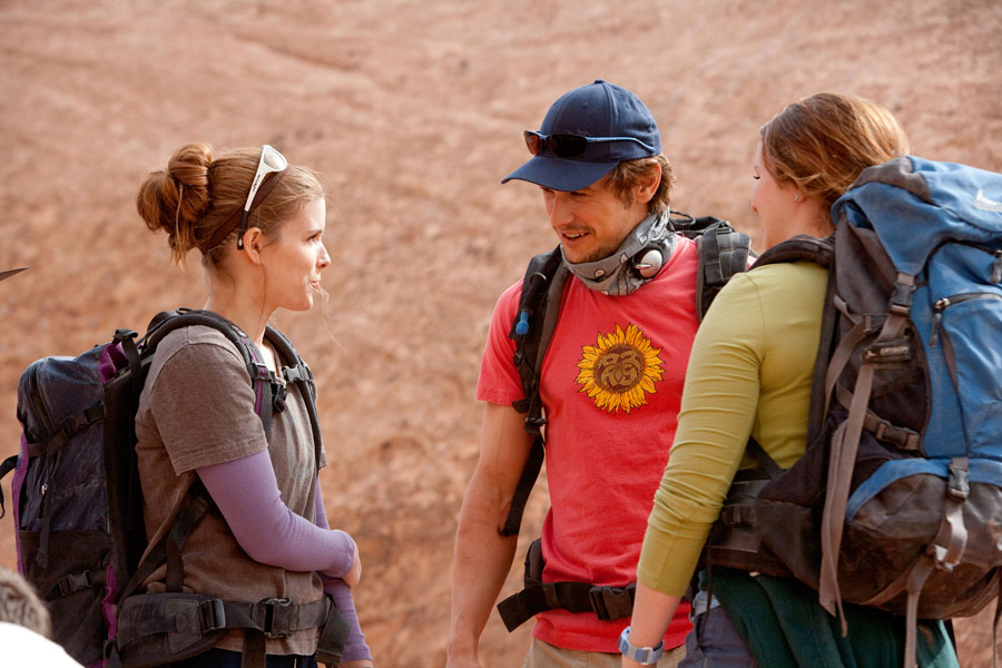 James Franco, Kate Mara, and Amber Tamblyn in 127 Hours (2010)