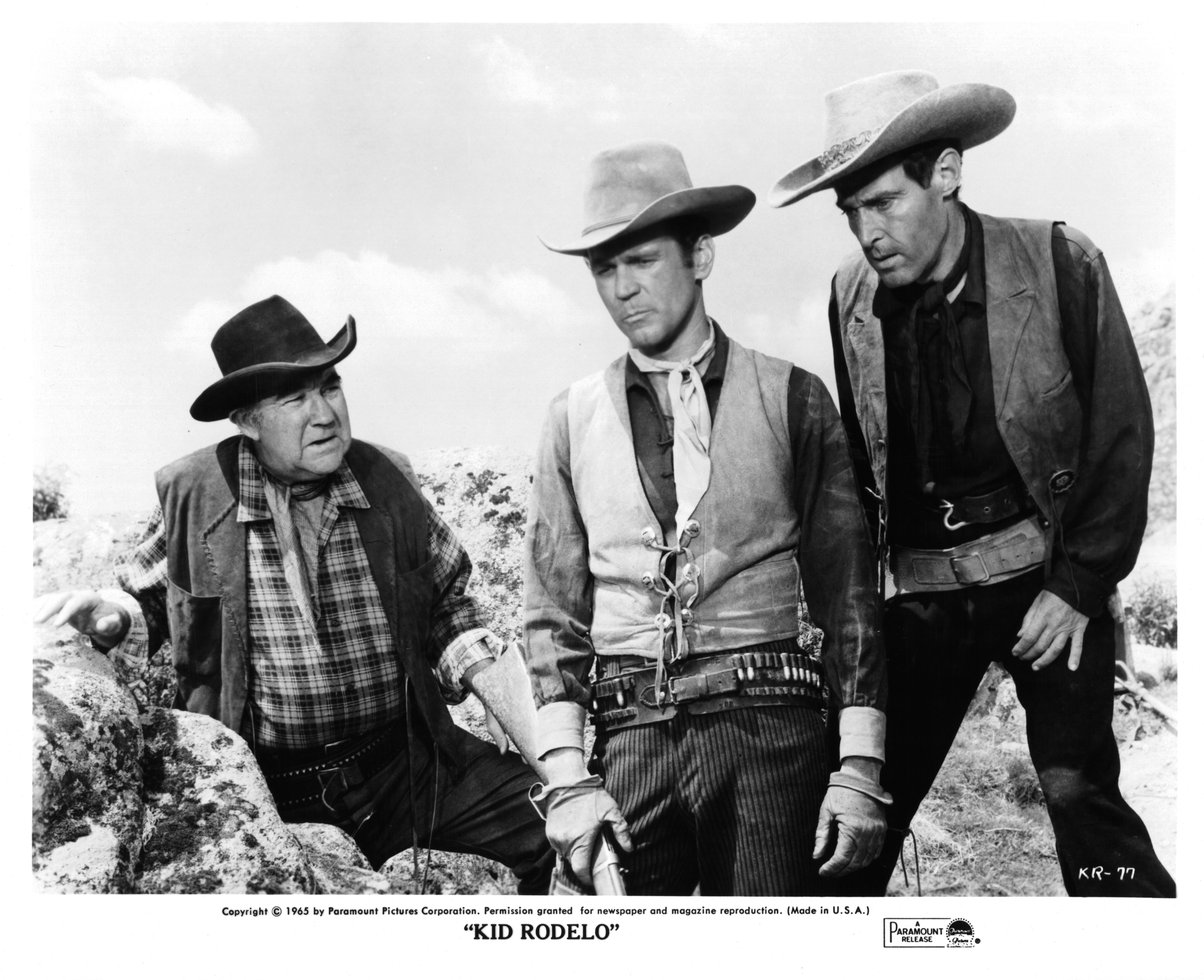 Broderick Crawford, Richard Carlson, and Don Murray