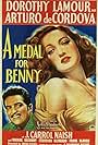 Arturo de Córdova and Dorothy Lamour in A Medal for Benny (1945)