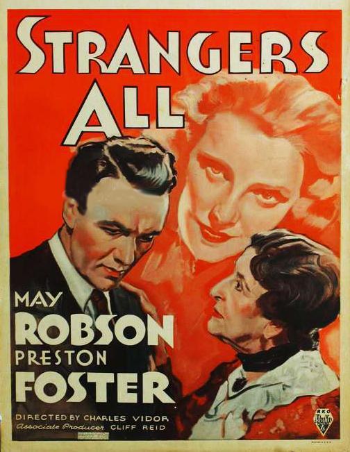 Preston Foster, Florine McKinney, and May Robson in Strangers All (1935)