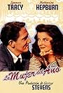 Katharine Hepburn and Spencer Tracy in La mujer del año (1942)