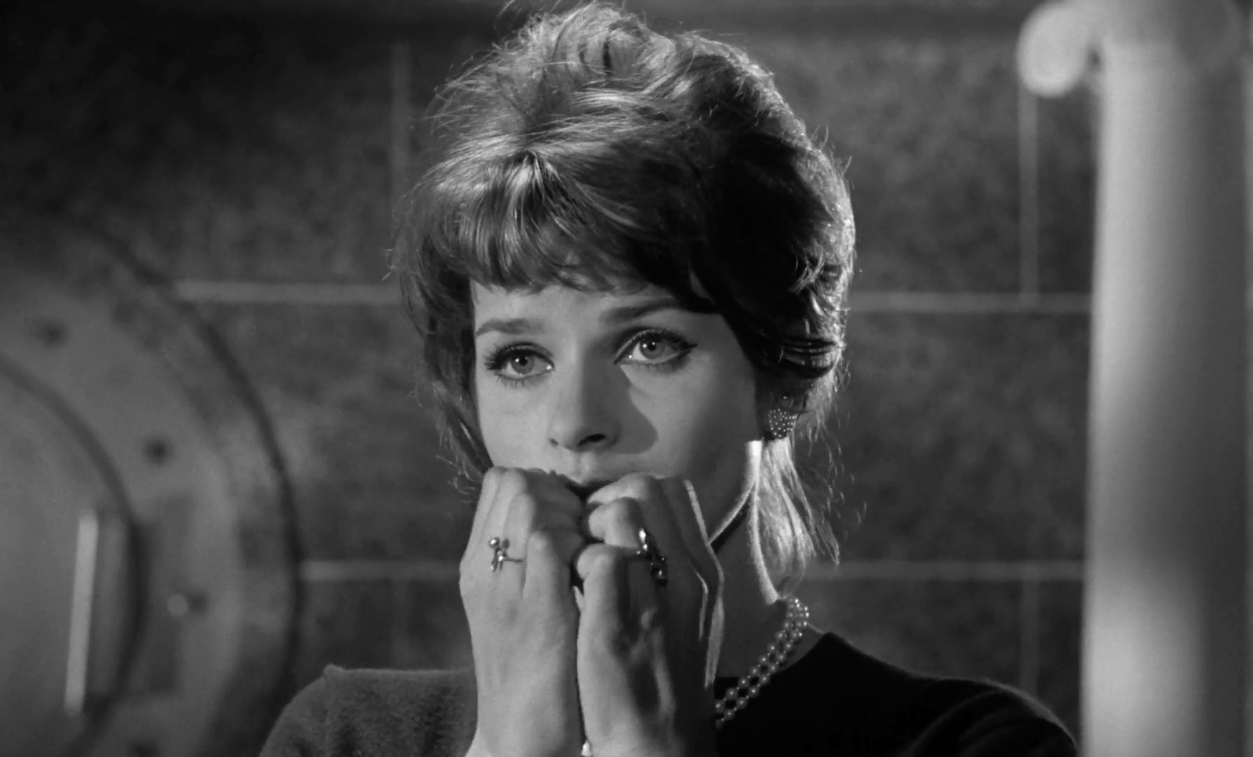 Senta Berger in The Terror of Doctor Mabuse (1962)