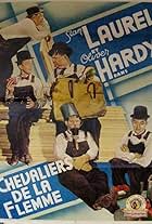 Laurel et Hardy menuisiers