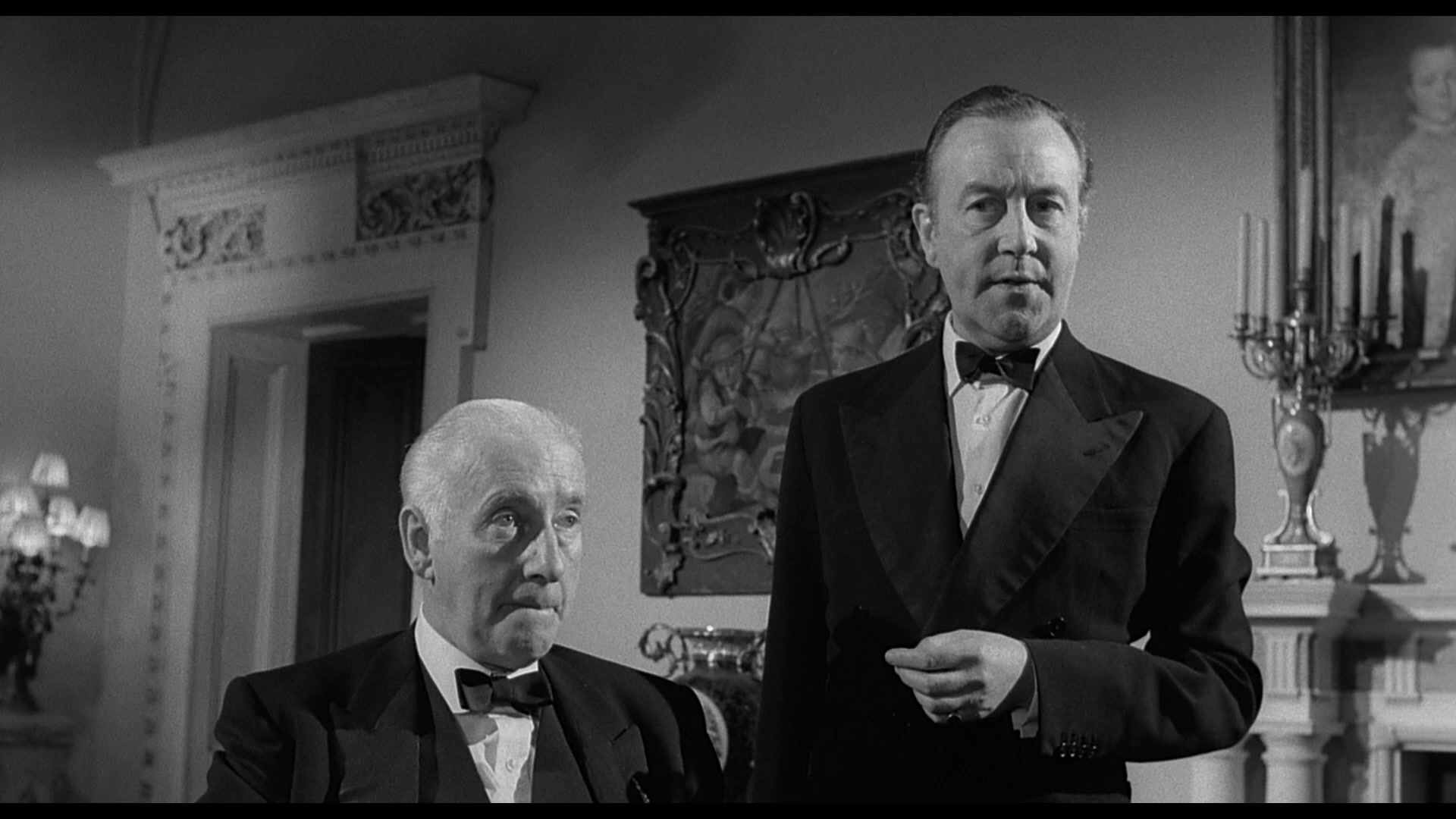 Stanley Holloway and Wilfrid Hyde-White in Ten Little Indians (1965)