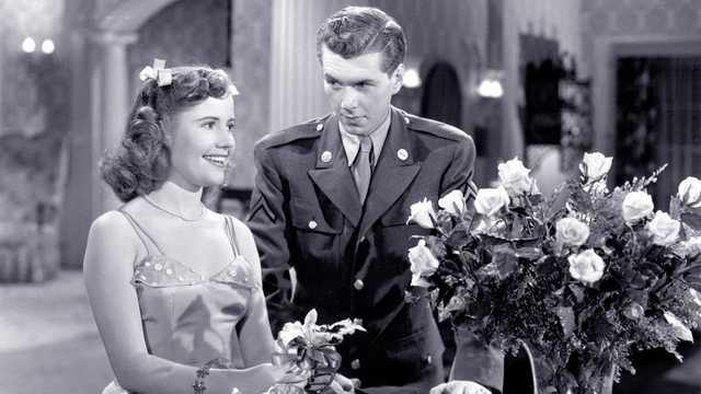 Robert Hutton and Joyce Reynolds in Janie (1944)