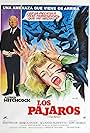 Alfred Hitchcock and Tippi Hedren in Los pájaros (1963)