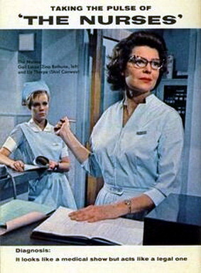 Zina Bethune and Shirl Conway in The Doctors and the Nurses (1962)