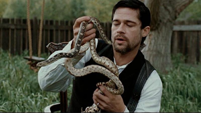 Brad Pitt in The Assassination of Jesse James by the Coward Robert Ford (2007)