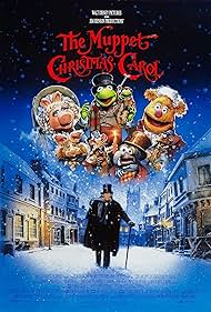 Michael Caine, Frank Oz, Dave Goelz, and Steve Whitmire in The Muppet Christmas Carol (1992)