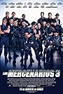 Antonio Banderas, Harrison Ford, Mel Gibson, Dolph Lundgren, Arnold Schwarzenegger, Sylvester Stallone, Wesley Snipes, Kelsey Grammer, Jet Li, Jason Statham, Terry Crews, Randy Couture, Glen Powell, Kellan Lutz, Ronda Rousey, and Victor Ortiz in Los mercenarios 3 (2014)