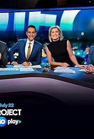 Steve Price, Sarah Harris, Waleed Aly, and Sam Taunton in The Project (2009)