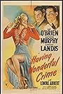 Pat O'Brien, Carole Landis, and George Murphy in Having Wonderful Crime (1945)