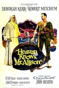 Deborah Kerr and Robert Mitchum in Heaven Knows, Mr. Allison (1957)