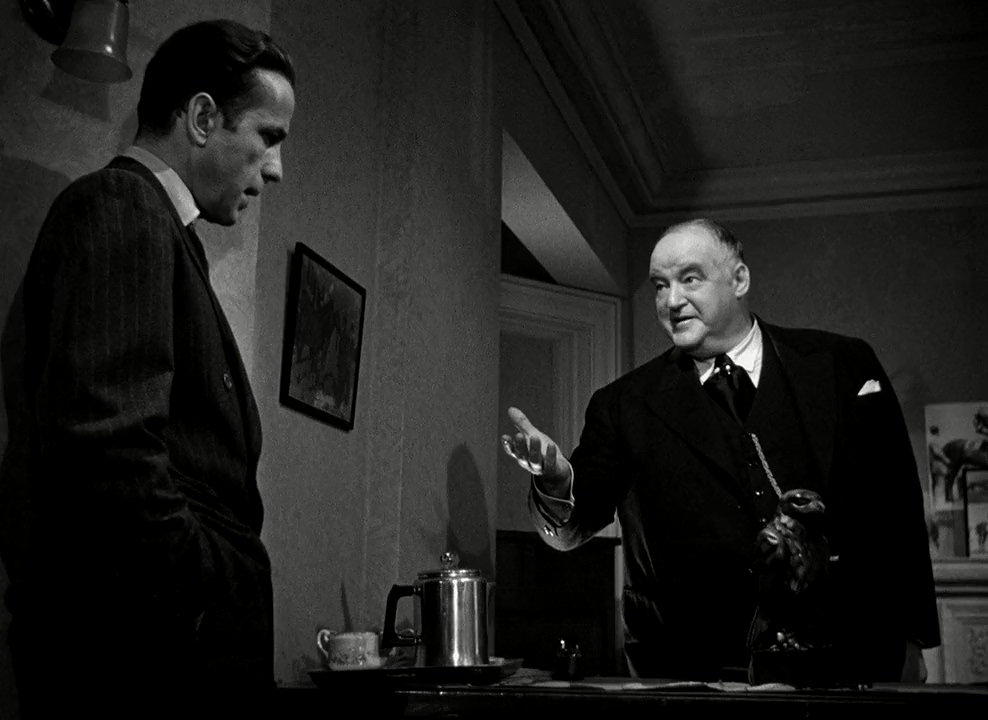 Humphrey Bogart and Sydney Greenstreet in The Maltese Falcon (1941)