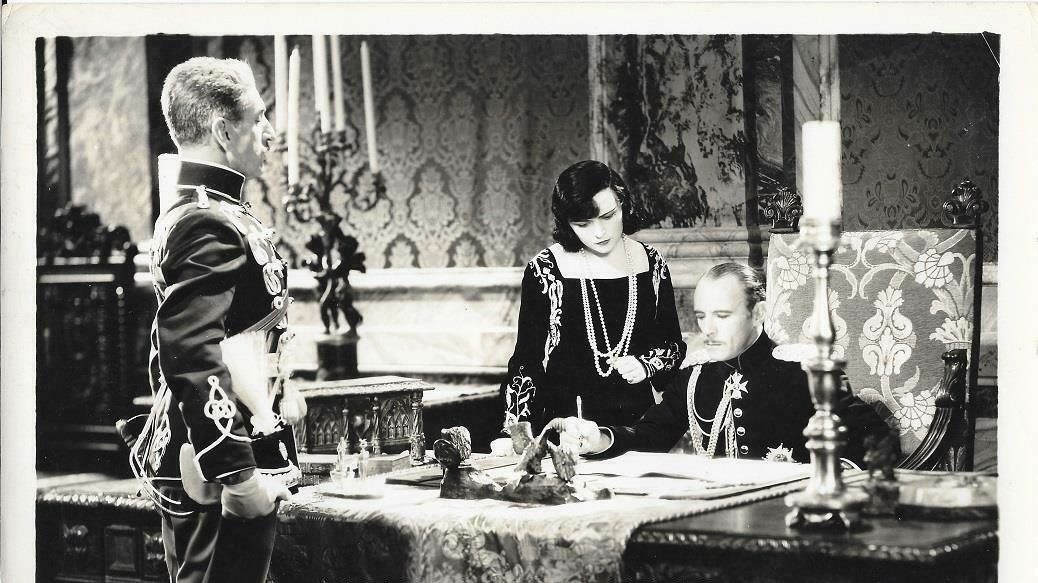 Pola Negri and Roland Young in A Woman Commands (1932)