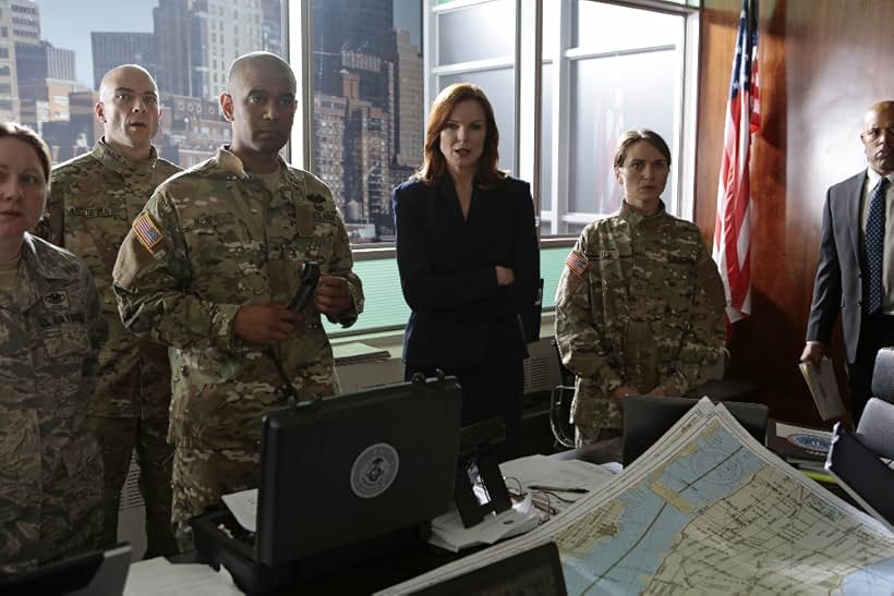 Marcia Cross and Brandon Ford Green in Quantico (2015)