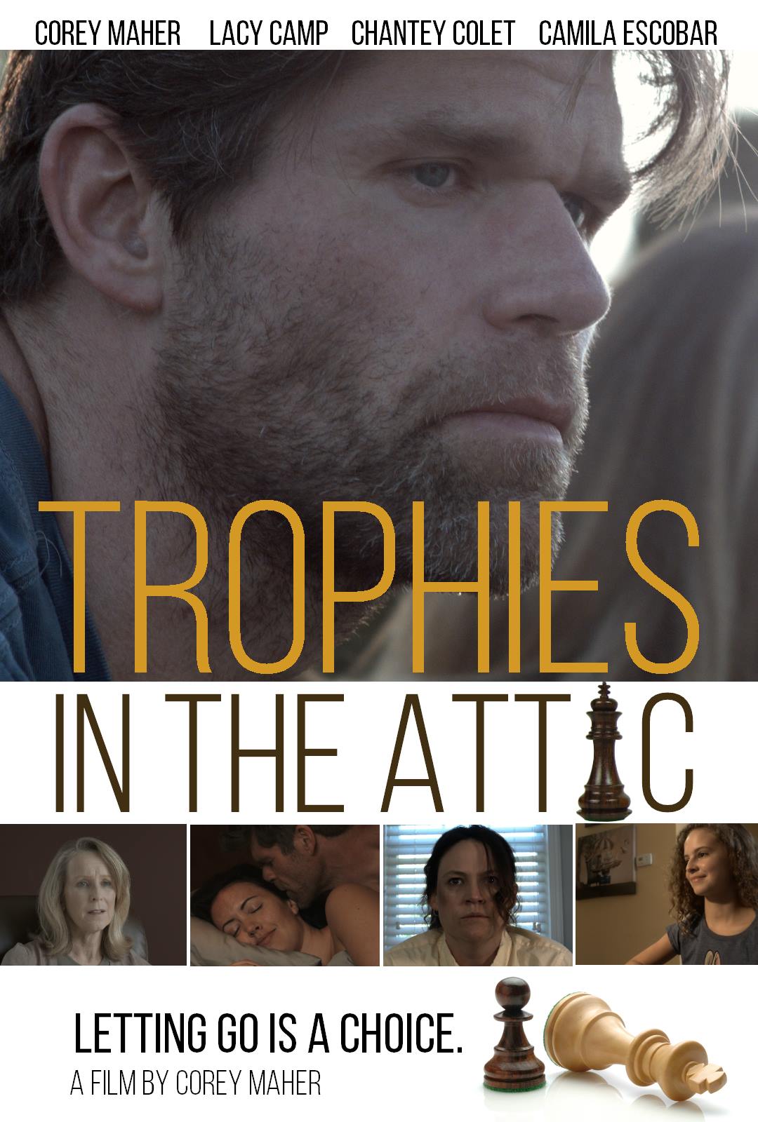 Lacy Camp, Corey Maher, Chantey Colet, and Camila Escobar in Trophies in the Attic (2017)