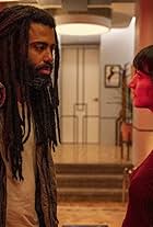 Sheila Vand and Daveed Diggs in Setting Itself Right (2022)