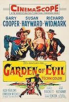 Gary Cooper, Susan Hayward, and Richard Widmark in Garden of Evil (1954)