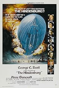 Anne Bancroft, Charles Durning, George C. Scott, William Atherton, Burgess Meredith, Jean Rasey, Roy Thinnes, and Gig Young in Die Hindenburg (1975)