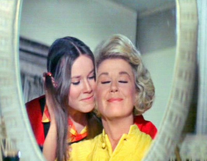 Doris Day and Barbara Hershey in With Six You Get Eggroll (1968)