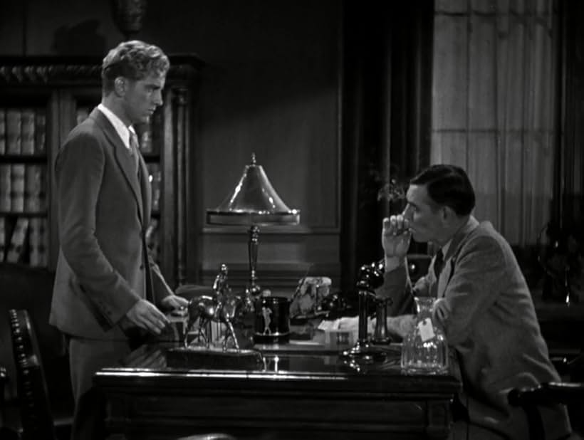 Phillips Holmes and Walter Huston in The Criminal Code (1931)