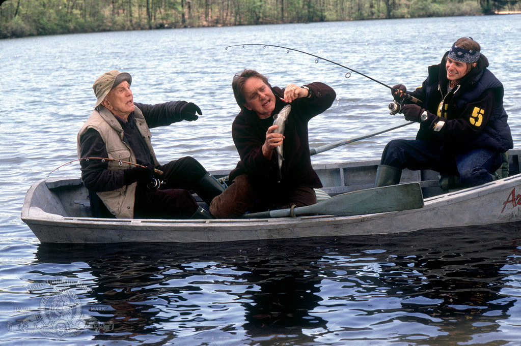 Kirk Douglas, Michael Douglas, and Cameron Douglas in It Runs in the Family (2003)