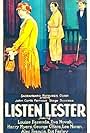 Louise Fazenda, Harry Myers, and George O'Hara in Listen Lester (1924)