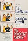 Madeleine Carroll and Fred MacMurray in An Innocent Affair (1948)