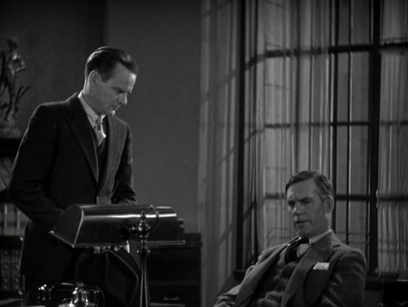 Russell Hopton and Walter Huston in The Criminal Code (1931)