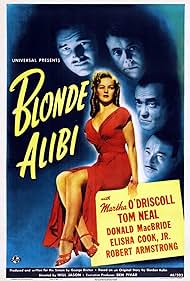 Robert Armstrong, Elisha Cook Jr., Donald MacBride, Tom Neal, and Martha O'Driscoll in Blonde Alibi (1946)