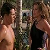 Yasmine Bleeth and Michael Bergin in Baywatch: Hawaiian Wedding (2003)