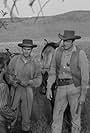 James Arness, James Dobson, and Dennis Weaver in Gunsmoke (1955)