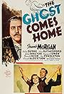 Billie Burke, Frank Morgan, and John Shelton in The Ghost Comes Home (1940)