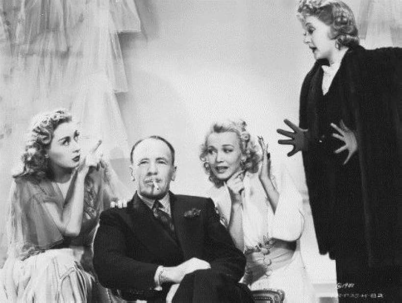 Joan Blondell, Billie Burke, Carole Landis, and Roland Young in Topper Returns (1941)