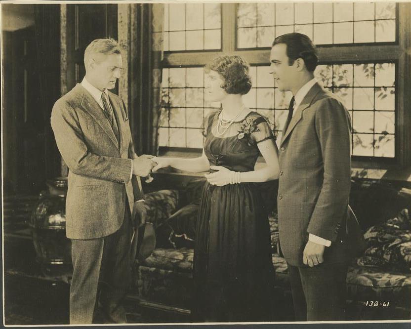 Lionel Barrymore, Marguerite De La Motte, and Johnnie Walker in Children of the Whirlwind (1925)