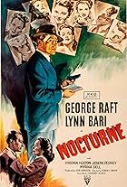 Lynn Bari and George Raft in Notturno di sangue (1946)