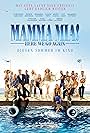 Pierce Brosnan, Colin Firth, Cher, Andy Garcia, Meryl Streep, Stellan Skarsgård, Christine Baranski, Julie Walters, Dominic Cooper, Amanda Seyfried, Hugh Skinner, Jeremy Irvine, Alexa Davies, Lily James, Jessica Keenan Wynn, and Josh Dylan in Mamma Mia! Here We Go Again (2018)