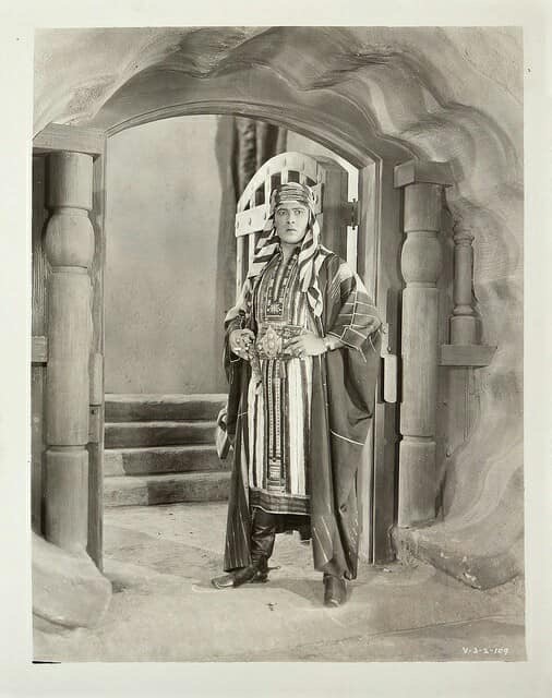 Rudolph Valentino in The Son of the Sheik (1926)