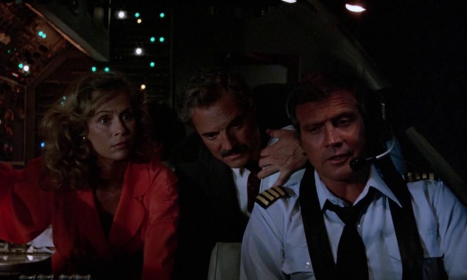 Lee Majors, Lauren Hutton, and Hal Linden in Starflight: The Plane That Couldn't Land (1983)