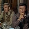 Lee Majors and Peter Breck in The Big Valley (1965)