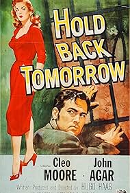 John Agar and Cleo Moore in Hold Back Tomorrow (1955)