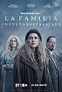 Miranda Otto, Guy Pearce, and Teresa Palmer in La Familia: Un Culto Australiano (2023)